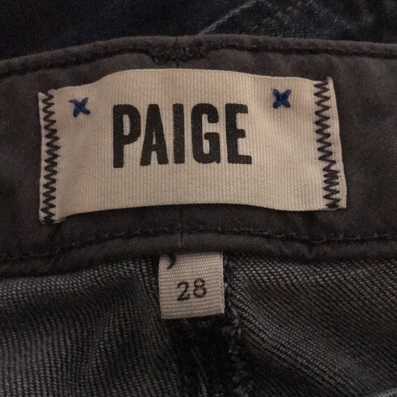 Paige Hoxton Ankle blue denim jeans sz 28 - Picture 4 of 9